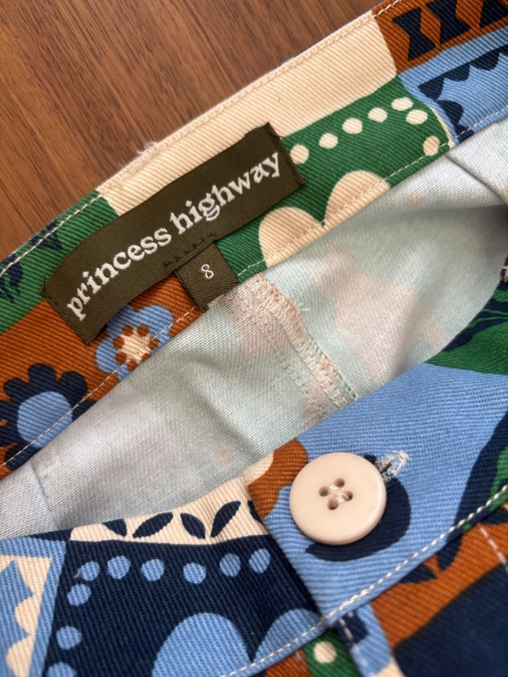 PRINCESS HIGHWAY COTTAGE PATCHWORK JEAN PANTS - Picture 7 of 8